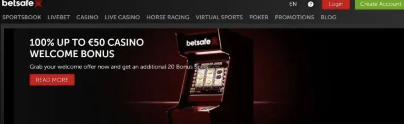 betsafe welcome offer 