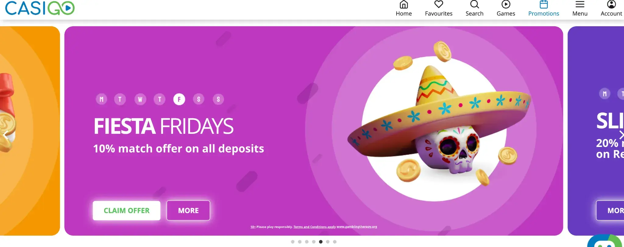 CasiGO Casino Bonuses 