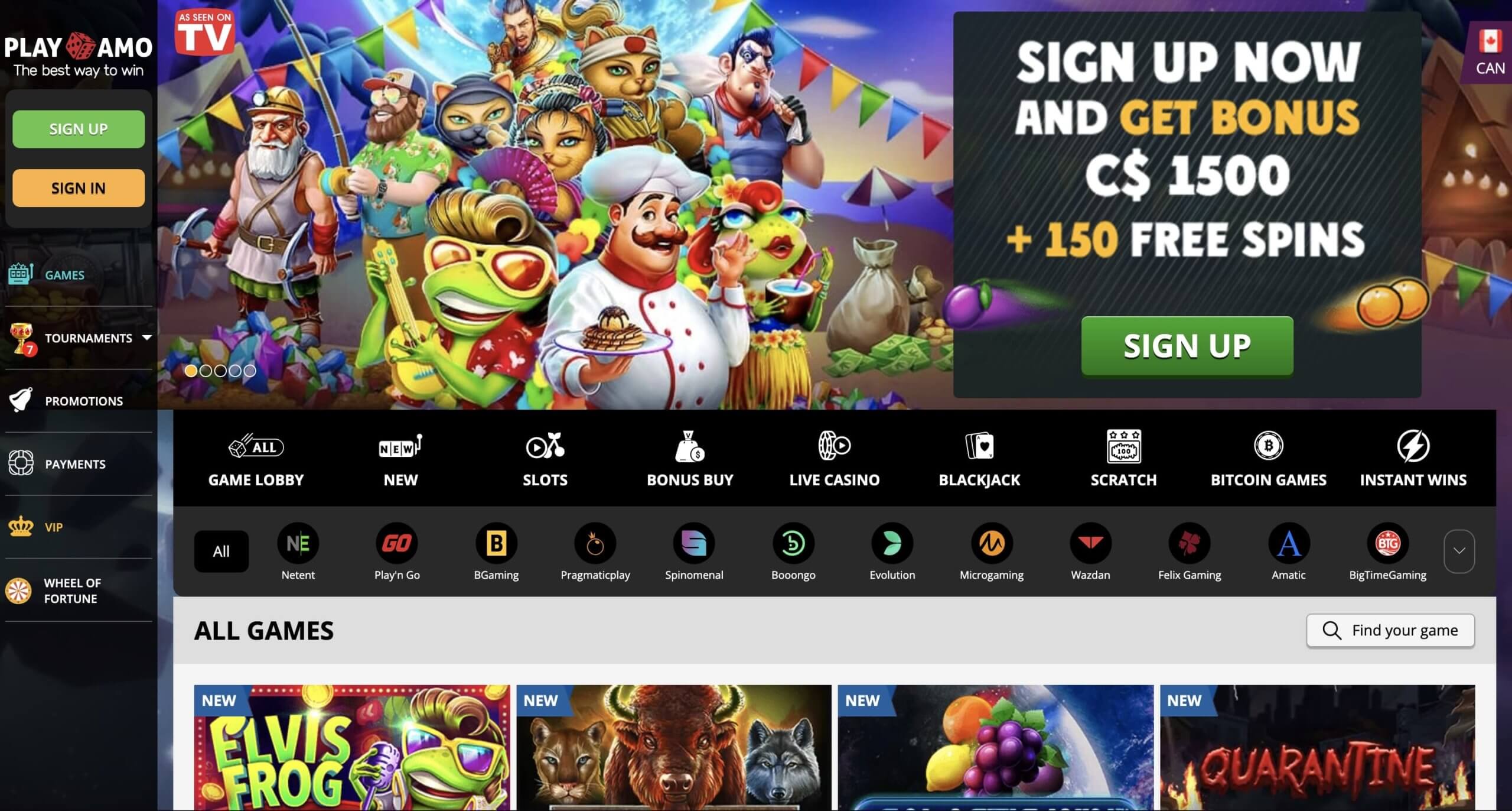 Playamo Mobile Casino Games 