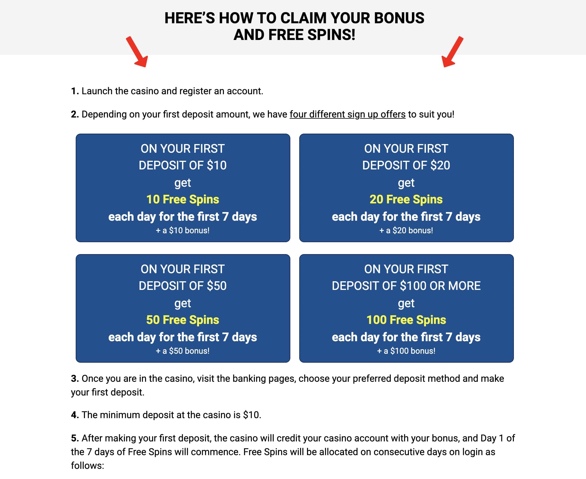 Quatro Casino Bonus 