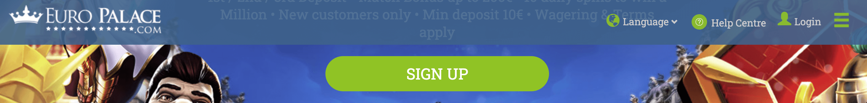 sign up euro palace casino 